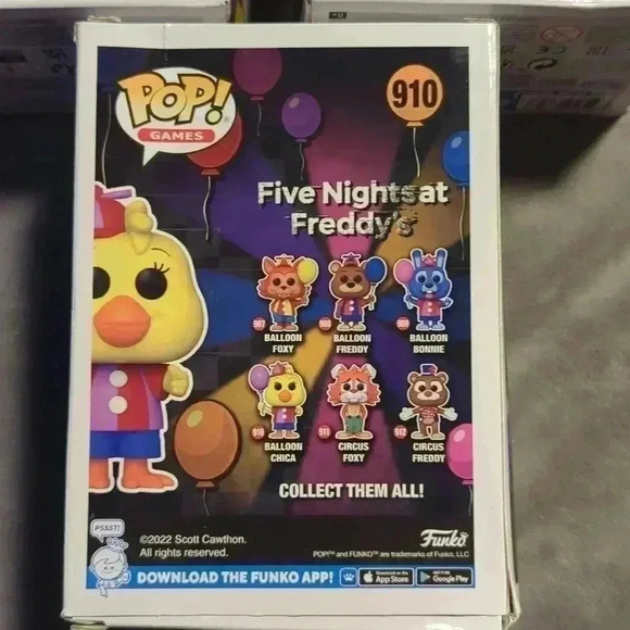 Funko Five Nights At Freddy's Vinyl Figure, Chica #910 - Picture 3 of 4